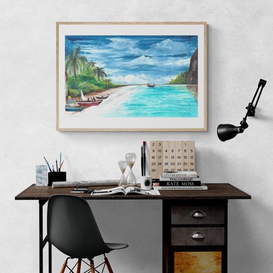 Art Print Four - Image 4